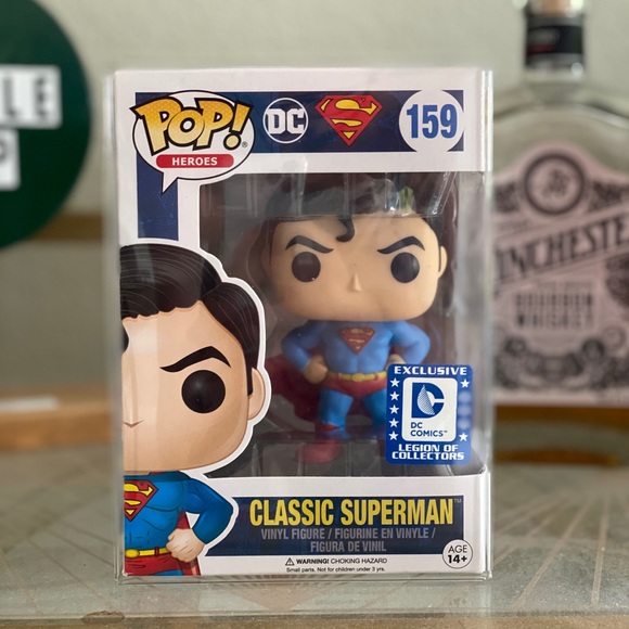 classic superman funko pop